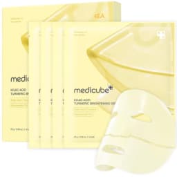 MEDICUBE - Kojic Acid Turmeric Gel Mask - 4ea